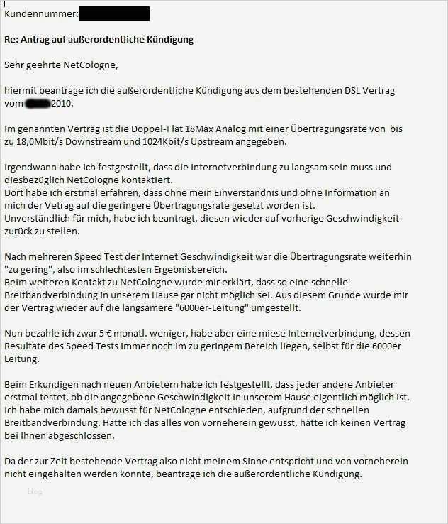 Telekom Kündigung Vorlage Einzigartig Telekom Kündigung Vorlage