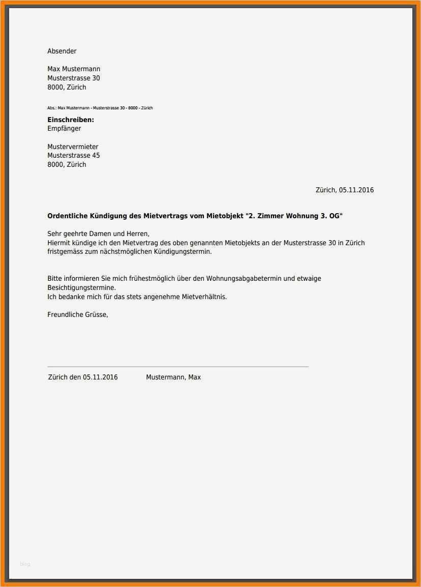 Telekom Kündigung Vorlage Zum Ausdrucken Hübsch 11 Kündigung Mietvertrag Vorlage Zum Ausdrucken