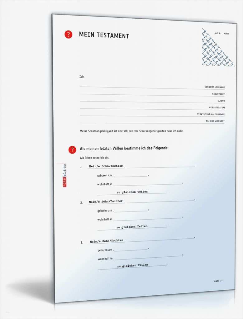 Testament Vorlage Pdf Kostenlos Großartig Testament Testamentsvollstrecker
