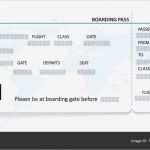 Ticket Vorlage Neu Blaue Vektor Vorlage Der Boarding Pass Ticket