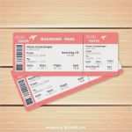 Ticket Vorlage Zum Bearbeiten Bewundernswert Ziemlich Boarding Pass Vorlage Freie Bilder Vorlagen