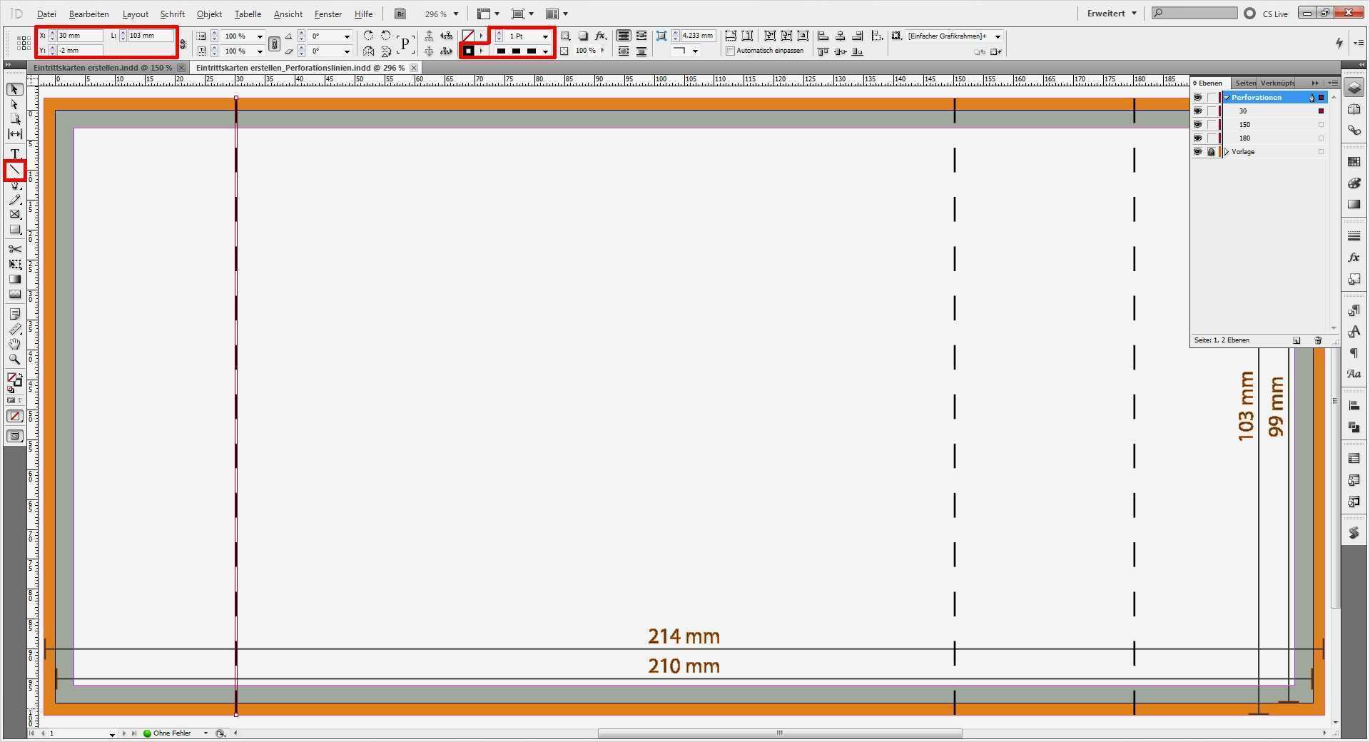 Ticket Vorlage Zum Bearbeiten Genial Indesign Tutorial Eintrittskarten Erstellen Saxoprint