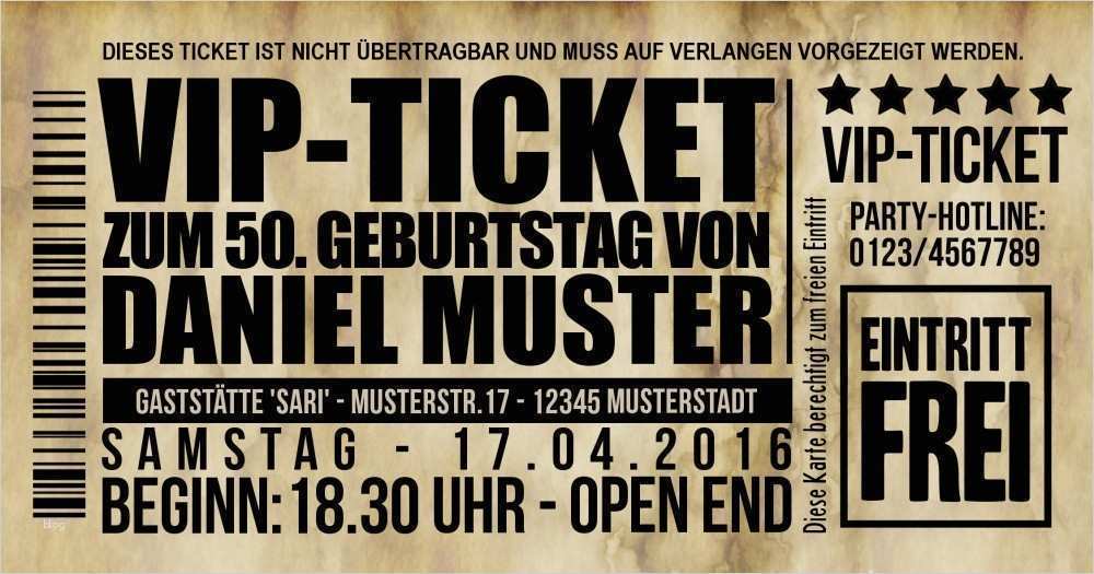 Ticket Vorlage Zum Bearbeiten Kostenlos Hübsch Meine Einladungskarten