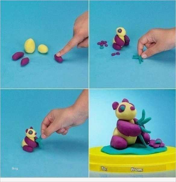 Tiere Kneten Vorlagen Bewundernswert Tiere Aus Knete Mit Kinder Basteln Anleitung Dekoking