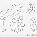 Tiere Malen Vorlagen Genial Zoo Tiere Ausmalbilder Vorlagen Zum Malen