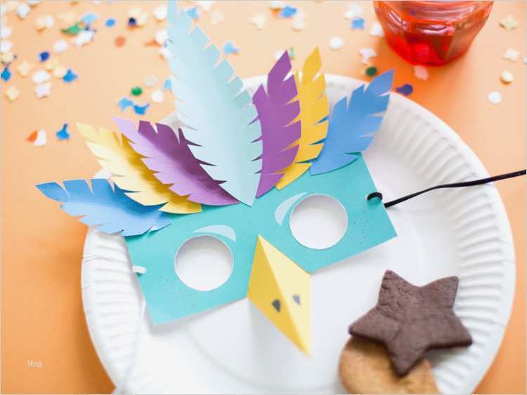 Tiermasken Basteln Vorlagen Elegant Tiermasken Für Den Kindergeburtstag Basteln