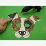 Tiermasken Vorlagen Erstaunlich Faschingsmaske Hund