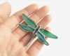 Tiffany Glas Vorlagen Beste Glasmalerei Brosche Libelle Tiffany Technik Schmuck Grün Und