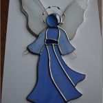 Tiffany Glas Vorlagen Luxus Angel Stained Glass Suncatcher Tiffany Style Big Angel