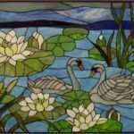 Tiffany Glaskunst Vorlagen Genial Schwäne