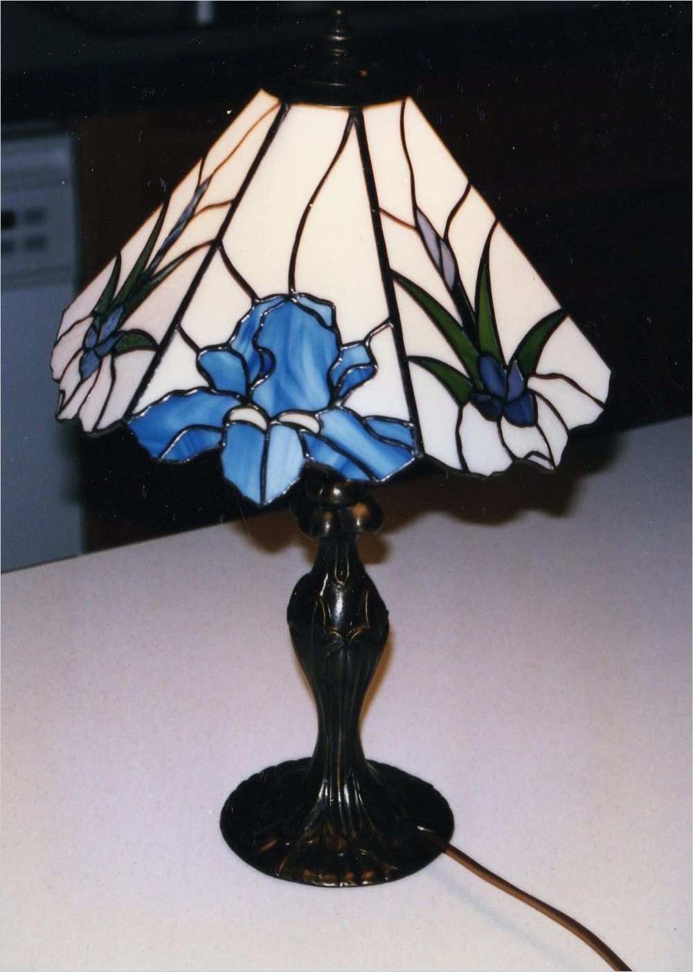 Tiffany Lampen Vorlagen Best Of Iris Lamp by Diana Lee Stained Glass