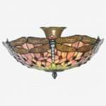Tiffany Lampen Vorlagen Inspiration Clayre & Eef 5ll 5415 Tiffany Deckenlampe 23x40cm "libelle"