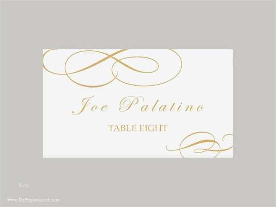 Tischkarten Vorlagen Kostenlos Süß Hochzeit Tischkarten Flach Vorlage Kalligraphischen Polka