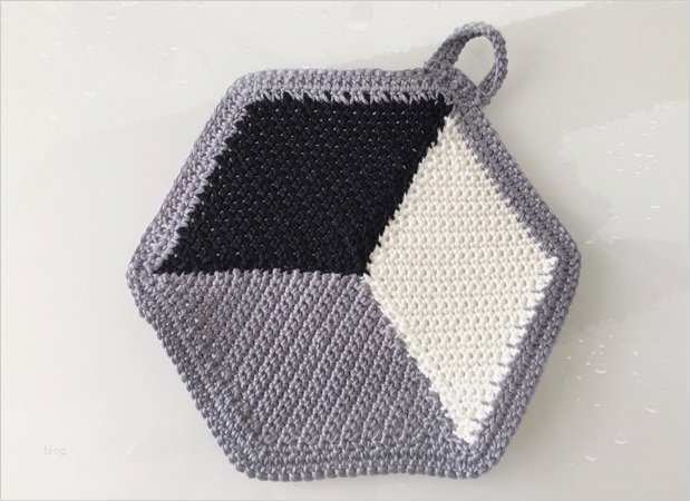 Topflappen Häkeln Vorlagen Kostenlos Wunderbar topflappen Häkeln Highlight 3d Würfel