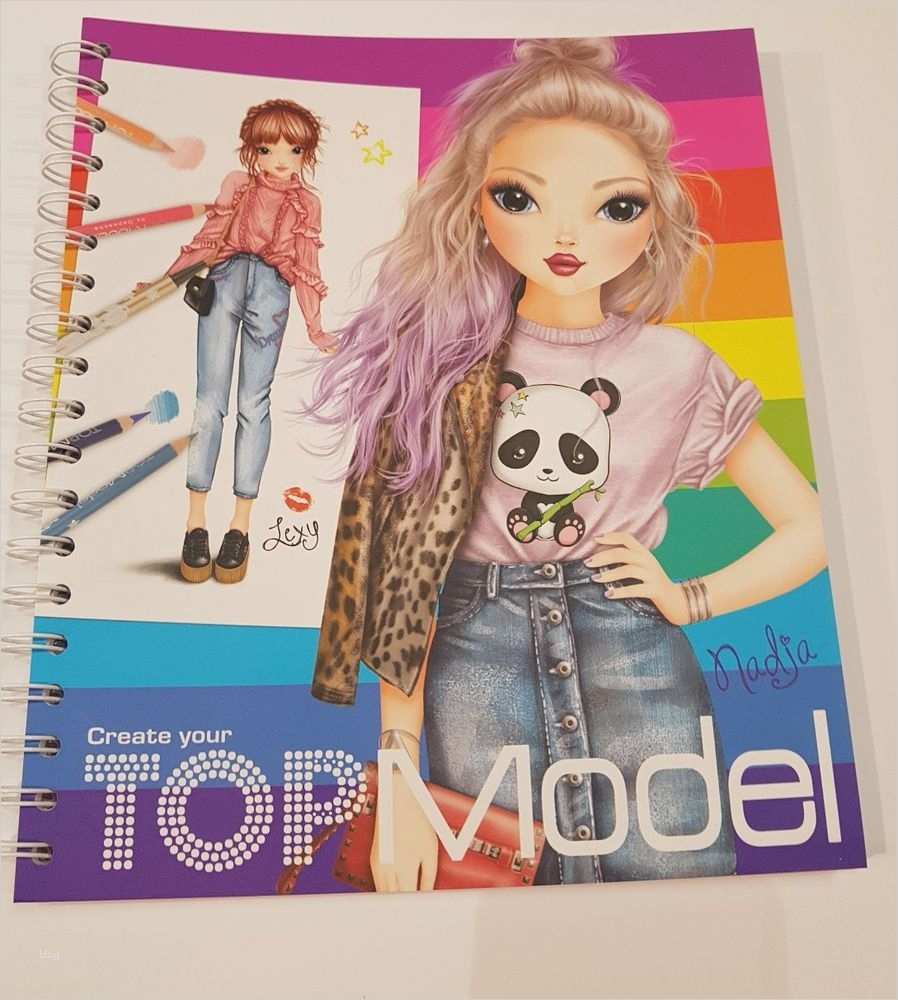 Topmodel Vorlagen Luxus Depesche 5028 A Create Your topmodel Malbuch Nadja Lexy
