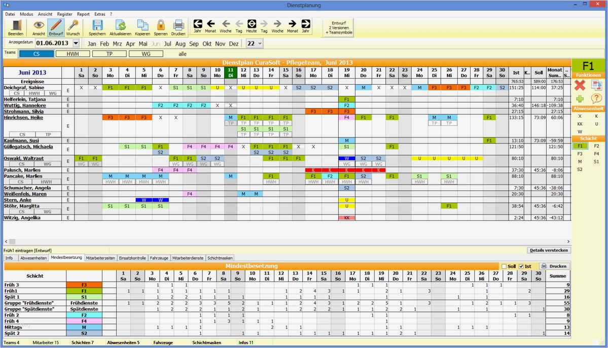 Tourenplan Excel Vorlage Elegant Curasoft Ambulante Und Stationäre Pflegesoftware