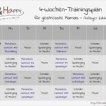 Trainingsplan Pdf Vorlage Neu 4 Wochen Trainingsplan Für Gestresste Mamas Anfänger