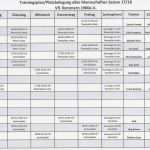 Trainingsplan Vorlage Angenehm 20 Trainingsplan Vorlagen