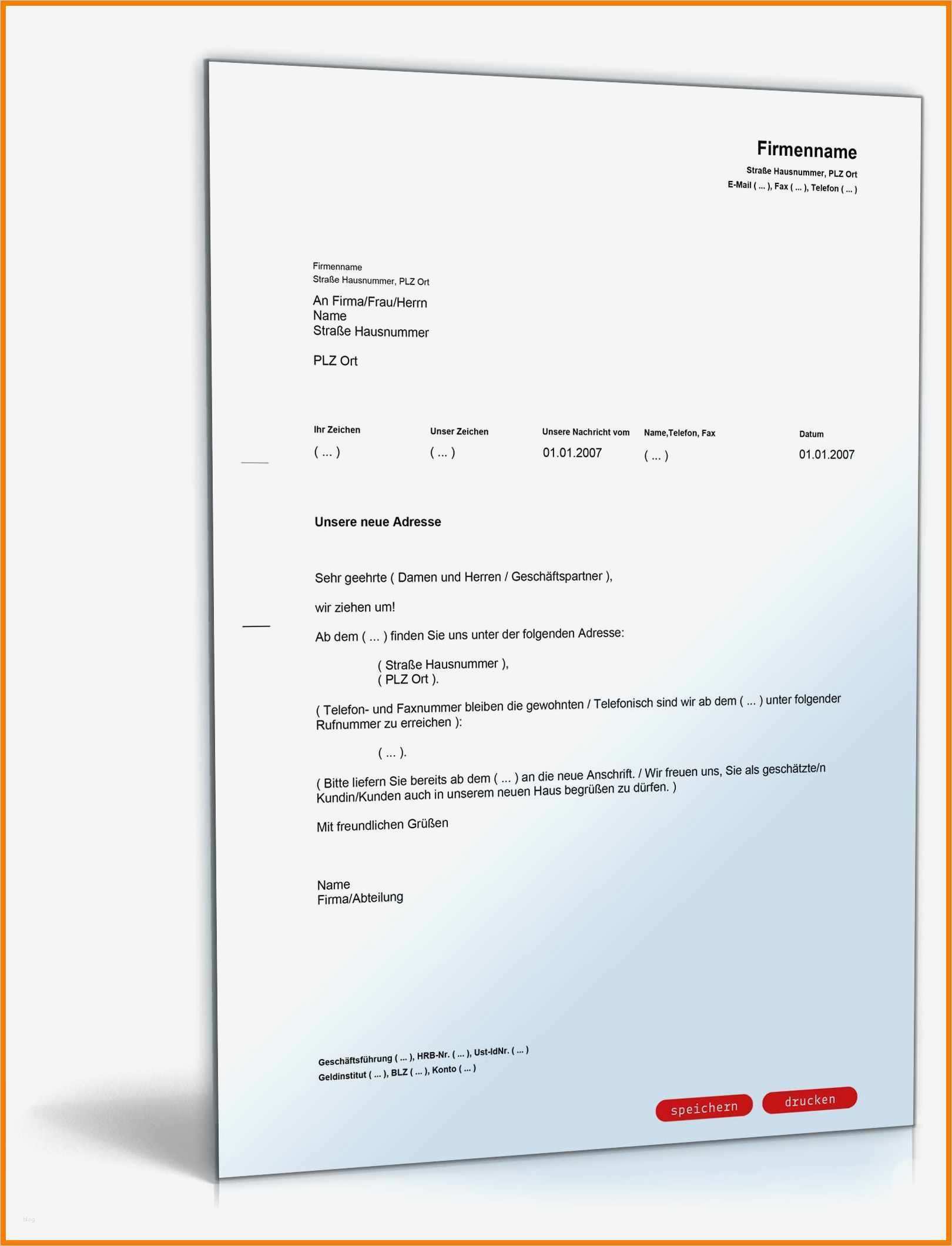 Transportauftrag Vorlage Word Bewundernswert 6 Adressänderung Vorlage