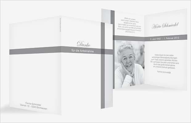 Trauer Danksagungskarten Vorlagen Hübsch Danksagung Trauer – Individuelle Danksagungskarten Bei Trauer