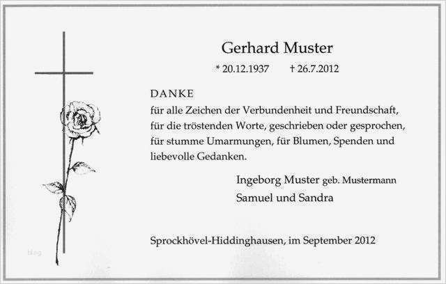 Trauer Danksagungskarten Vorlagen Inspiration Beispiele Traueranzeigen Und Trauerbriefe Bestattungen