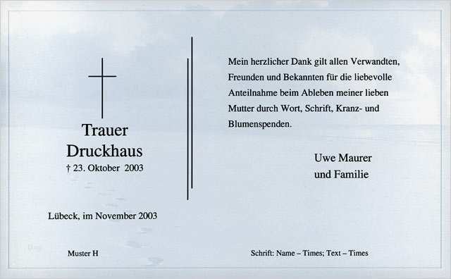 Trauerkarte Vorlage Best Of Trauerkarten Trauerbriefe Dankeskarten