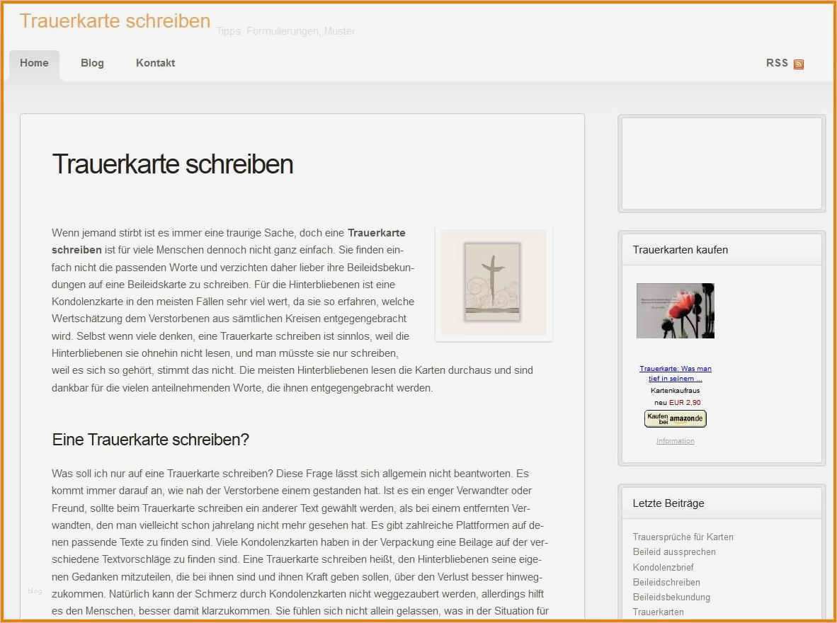 Trauerkarte Vorlage Neu 13 Trauerkarte Schreiben Vorlage