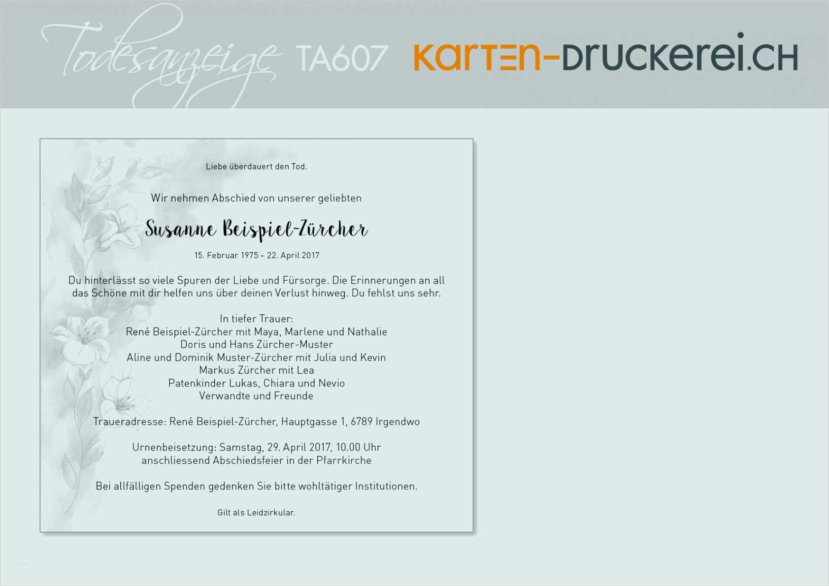 Trauerkarte Vorlage Wunderbar 12 Trauerkarte Vorlage