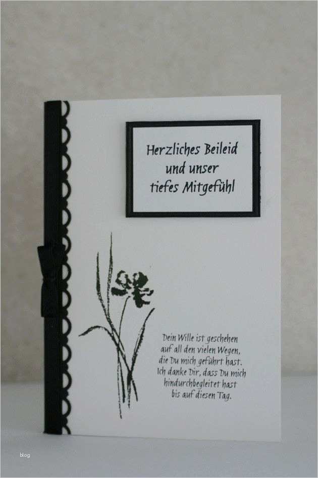 Trauerkarten Basteln Vorlagen Schön Geburtstagskarten Selbst Basteln Von Trauerkarte Mit