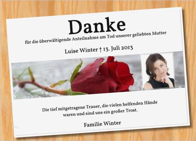 Trauerkarten Danksagung Vorlagen Erstaunlich Trauer & Beileid Trauerkarten Sterbekarten Dankeskarten