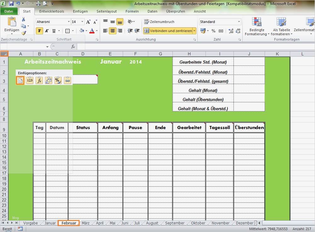 Trauerrede Vorlage Download Kostenlos Großartig Arbeitszeitnachweis Vorlage Mit Excel Erstellen Fice