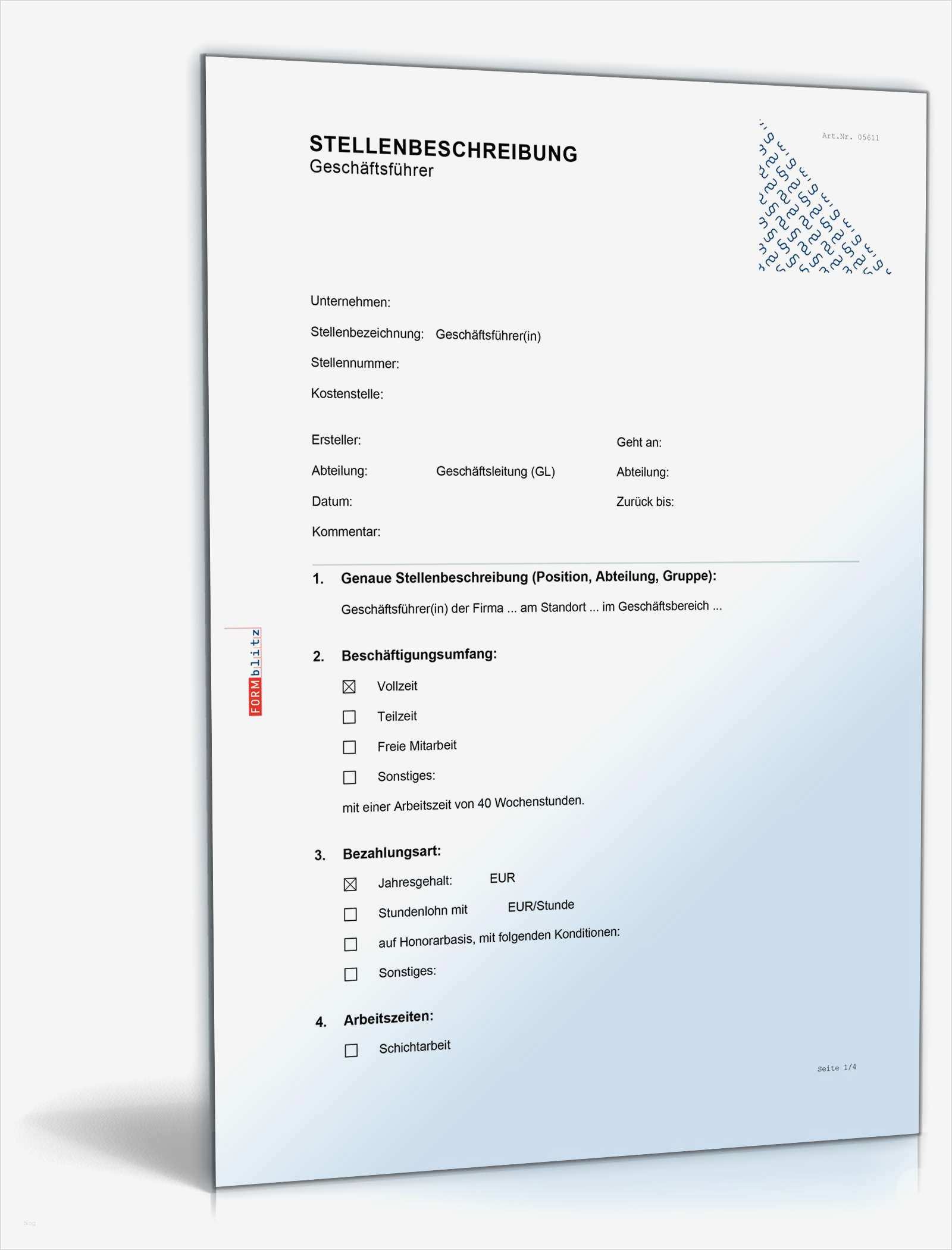 Trauerrede Vorlage Download Kostenlos Hübsch Stellenbeschreibung Geschäftsführer In