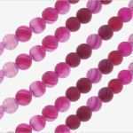 Trennblätter Vorlage Word Elegant Natürliche Streifen Achat Perlen Kugel Lila Pink 6mm