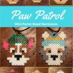 Trolls Bügelperlen Vorlagen Angenehm Paw Patrol Perler Bead Necklaces Bügelperlen