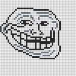 Trolls Bügelperlen Vorlagen Best Of Troll Face Fuse Bead Bead Pattern