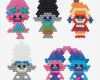 Trolls Bügelperlen Vorlagen Erstaunlich Aquabeads Trolls Figurenset Basteln Bügelperlen