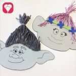 Trolls Bügelperlen Vorlagen Schönste Trolls Vorlage Für Einladungskarten Zum Kinofilm