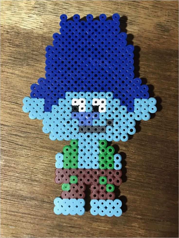 52 Schön Trolls Bügelperlen Vorlagen Modelle 2 554 bästa bilderna om Perler Hama Pony Bead Love på
