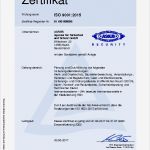 Tüv Zertifikat Vorlage Geburtstag Gut Agsus Security ist Ihr Zertifizierter Wach Nst