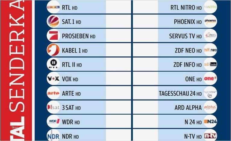 Tv Senderliste Vorlage Cool Praktische Senderkarte Zum Herunterladen