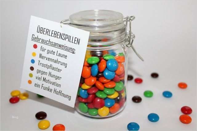 überlebenspillen Smarties Vorlage Schönste Die Perfekte Geschenkidee Zu Jedem Anlass Diy Einmachglas
