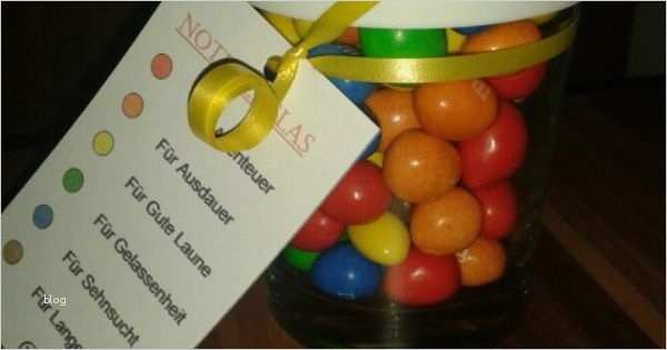 überlebenspillen Smarties Vorlage Wunderbar Notfallglas Als Kleines Geschenk