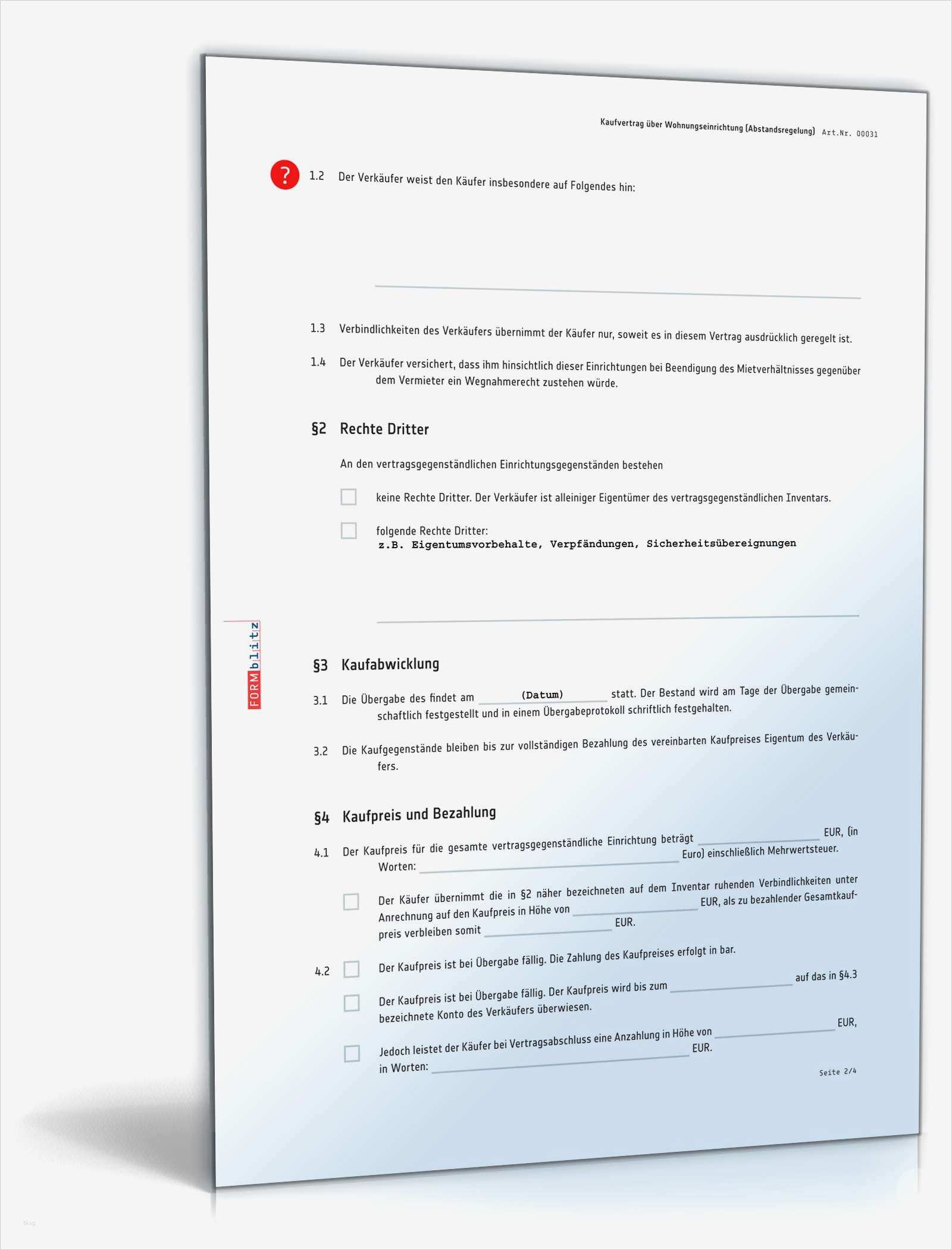 übernahme Möbel Nachmieter Vorlage Angenehm Kaufvertrag Wohnungseinrichtung