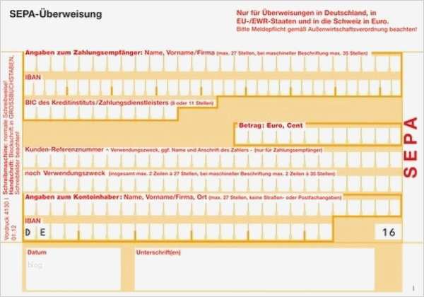 überweisungsträger Vorlage Gut Auslandsüberweisung Kosten Gebühren Für Überweisungen Ins