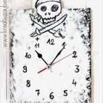 Uhr Basteln Vorlage Inspiration Piraten Uhr Basteln Vorlage Und Anleitung Kreativzauber