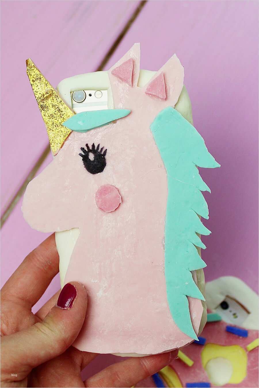 Uhr Selber Basteln Vorlage Bewundernswert Diy Handyhüllen Aus Silikon Selber Machen Einhorn & Donut