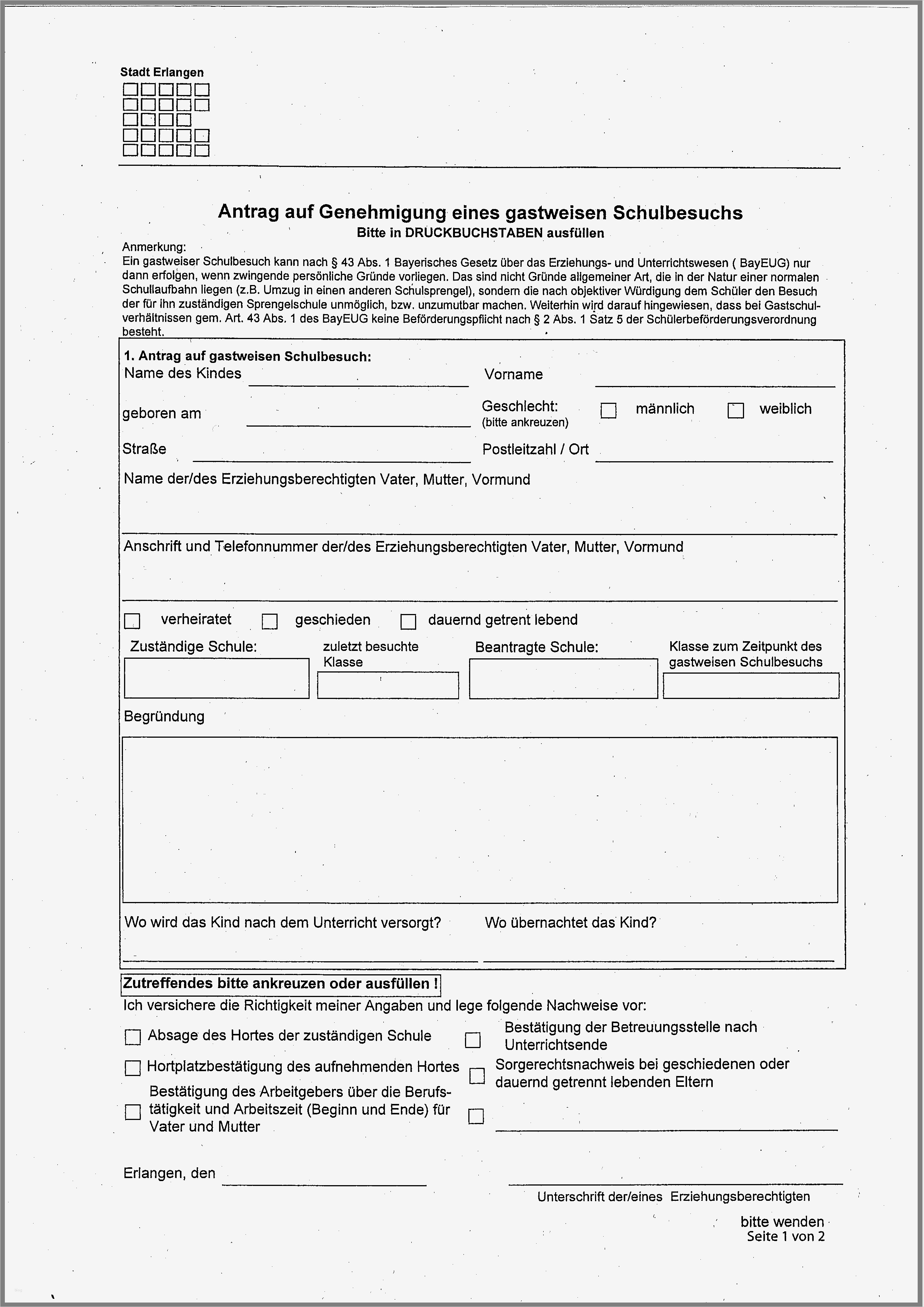 Unfallbericht Vorlage Word Erstaunlich Informationen formulare Gastschulantrag