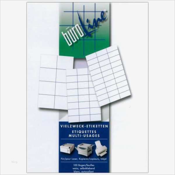Universal Etiketten 70 X 37 Mm Vorlage Bewundernswert Büroline Etiketten 105x37mm Chf 14 05 Internetstore