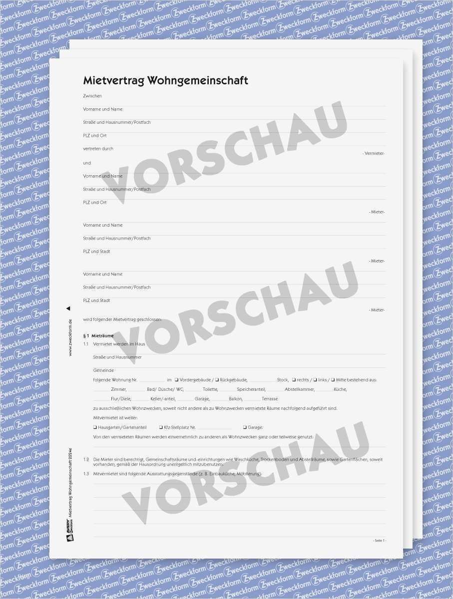 Untermietvertrag Wg Vorlage Inspiration Mietvertrag Wohngemeinschaft Muster Frisch Ausgezeichnet