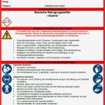 Unterweisung Arbeitssicherheit Vorlage Einzigartig Schön Betriebsanweisungen Vorlage Fotos